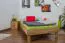 Lit junior en bois de hêtre massif huilé Wooden Nature 04 - couchette 100 x 200 cm (l x L) 