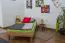 Lit junior en bois de hêtre massif huilé Wooden Nature 04 - couchette 100 x 200 cm (l x L) 