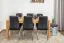 Table à manger Wooden Nature 417 | Hêtre cœur massif huilé | 180 x 90 cm | Design moderne et robuste