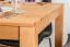 Table à manger Wooden Nature 417 | Hêtre cœur massif huilé | 180 x 90 cm | Design moderne et robuste