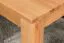 Table à manger Wooden Nature 417 | Hêtre cœur massif huilé | 180 x 90 cm | Design moderne et robuste