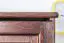 Armoire en bois de pin massif, couleur noyer 003 - Dimensions 190 x 47 x 60 cm (H x L x P)