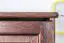 Armoire en bois de pin massif, couleur noyer 004 - Dimensions 190 x 47 x 60 cm (H x L x P)