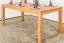 Table à manger Wooden Nature 417 | Hêtre cœur massif huilé | 180 x 90 cm | Design moderne et robuste