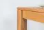Table à manger Wooden Nature 417 | Hêtre cœur massif huilé | 180 x 90 cm | Design moderne et robuste