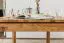 Table repas design en chêne massif huilé | Wooden Nature 418 | 180 x 90 cm | Finition naturelle