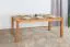 Table de salle à manger Wooden Nature 417 chêne massif huilé - 180 x 90 cm (L x P)