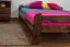 Lit Pin massif 160 x 200 cm Noisette