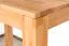 Table haute en hêtre massif | Design contemporain | 120 x 80 cm | Wooden Nature 119