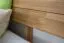 Lit Futon / lit en bois de chêne massif huilé Wooden Nature 01 - couchette 200 x 200 cm (l x L) 