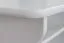 Meuble bas de télévision en pin massif laqué blanc Junco 209 - 79 x 67 x 42 cm (H x L x P)