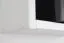 Étagère murale en pin massif blanc laqué Junco 283B | 25 x 25 x 12 cm | Design moderne, gain de place
