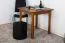 Table carrée en pin massif | Finition chêne rustique | Junco 233B | 75 x 75 cm | Design moderne