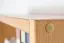 Étagère murale suspendue en pin massif couleur aulne | Junco 293 | 25 x 60 x 20 cm | Design moderne