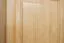 Armoire en bois de pin massif, naturel 003 - Dimensions 190 x 47 x 60 cm (H x L x P)
