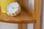 Étagère / étagère d'angle en pin massif couleurs aulne Junco 62 - 40 x 30 x 86 cm (l x p x h)