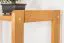 Étagère pin massif finition aulne Junco 56C | 125 x 60 x 30 cm | 3 compartiments | Design moderne