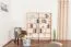 Étagère Easy Möbel S13 | Hêtre massif naturel | 167 x 146 x 20 cm | 10 compartiments | Design moderne