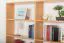 Étagère Easy Möbel S13 | Hêtre massif naturel | 167 x 146 x 20 cm | 10 compartiments | Design moderne