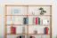 Étagère Easy Möbel S13 | Hêtre massif naturel | 167 x 146 x 20 cm | 10 compartiments | Design moderne