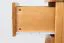 Commode pin massif couleur aulne Junco 150 | 3 tiroirs | 78 x 40 x 42 cm | Design moderne