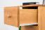 Commode pin massif couleur aulne Junco 150 | 3 tiroirs | 78 x 40 x 42 cm | Design moderne