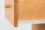 Commode pin massif couleur aulne Junco 150 | 3 tiroirs | 78 x 40 x 42 cm | Design moderne