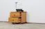 Table de chevet en pin massif | Finition aulne | Junco 133 | 41 x 42 x 35 cm | 2 tiroirs