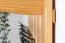 Porte-manteau en pin massif aulne couleur Junco 350 - Dimensions : 80 x 81 x 28,5 cm (H x L x P)