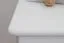 Commode en pin massif blanc laqué 030 | 5 tiroirs | Design moderne | 120 x 60 x 42 cm