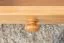 Table de chevet pin massif couleur aulne Junco 126 | 1 tiroir | 40 x 40 x 27 cm | Design moderne