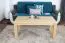 Table basse pin massif naturel Junco 483 | 120 x 60 x 50 cm | Design moderne | Grande stabilité