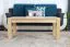 Table basse pin massif naturel Junco 483 | 120 x 60 x 50 cm | Design moderne | Grande stabilité