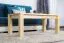 Table basse pin massif naturel Junco 483 | 120 x 60 x 50 cm | Design moderne | Grande stabilité