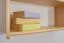 Étagère murale à suspendre en bois de pin massif naturel | 3 niveaux | 72 x 60 x 20 cm | Design moderne