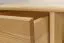 TV-Buffet bas Maison de campagne Bois massif Couleur: Naturel 55x136x47 cm
