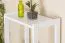Bibliothèque - 50 cm de large, Pin Bois-massif, Couleur: Blanc