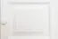 Table de nuit en pin massif blanc Junco 130 - Dimensions 54 x 42 x 35 cm