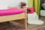 Lit enfant ou adolescent en pin massif naturel 84 | sommier inclus | 80 x 200 cm