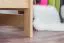 Lit simple / lit d'appoint en bois de pin massif, naturel 84, avec sommier à lattes - Surface de couchage 80 x 200 cm