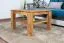 Table basse en chêne massif | Wooden Nature 122 | 45 x 65 x 65 cm | Design moderne et robuste