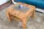 Table basse en chêne massif | Wooden Nature 122 | 45 x 65 x 65 cm | Design moderne et robuste