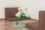 Set de 2 coussins pour lit d'enfant / lit superposé / lit fonctionnel Tim - Couleur : marron