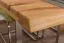 Table de salle à manger Wooden Nature 412 | Hêtre cœur massif huilé | Plateau rustique 140 x 90 cm