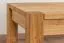 Banc en chêne massif Wooden Nature 134 | 120 x 33 cm | Design moderne | Finition naturelle