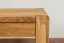 Banc en chêne massif Wooden Nature 134 | 120 x 33 cm | Design moderne | Finition naturelle