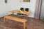 Table à manger Wooden Nature 414 | Hêtre cœur massif huilé | Plateau lisse | 160 x 90 cm