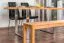 Table à manger Wooden Nature 414 | Hêtre cœur massif huilé | Plateau lisse | 160 x 90 cm