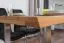 Table à manger Wooden Nature 414 | Bois de hêtre massif huilé | Plateau rustique | 160 x 90 cm | Style moderne