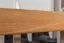 Table à manger Wooden Nature 414 | Bois de hêtre massif huilé | Plateau rustique | 160 x 90 cm | Style moderne